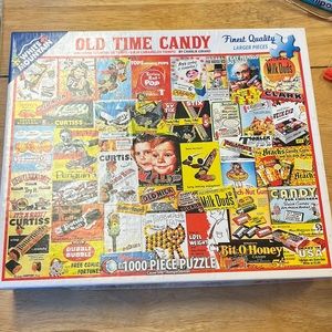 White Mountain 1000 Piece Puzzle Old Time Candy